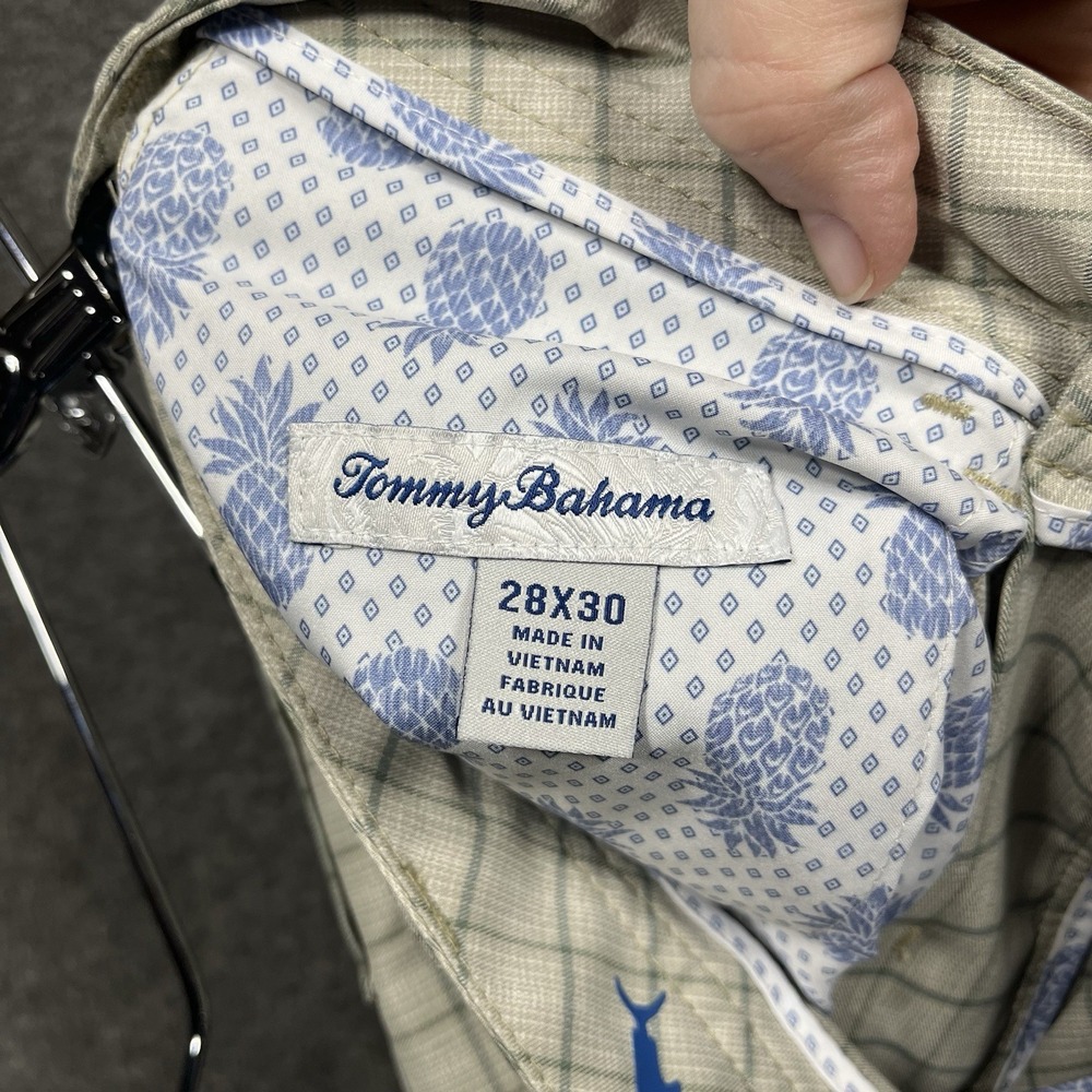 Tommy Bahama Chip Shot IslandZone 5 Pocket Golf Pant Mens 28x30 Plaid - Picture 4 of 13